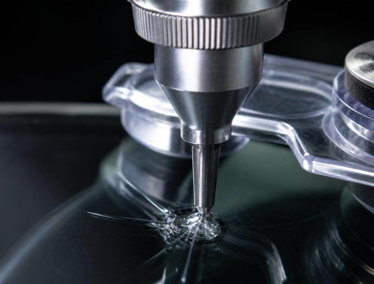 Macro de reparo em vidro automotivo